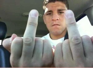 Double Fuck You by Nick Diaz
